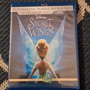 Walt Disney SECRET OF WINGS on BLU-RAY + DVD + DIGITAL COPY + BLU-RAY 3D